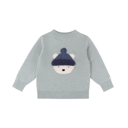 Donsje Denn Merino Wool Sweater Polar Cloud
