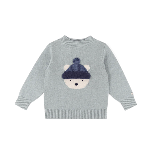 Donsje Denn Merino Wool Sweater Polar Cloud