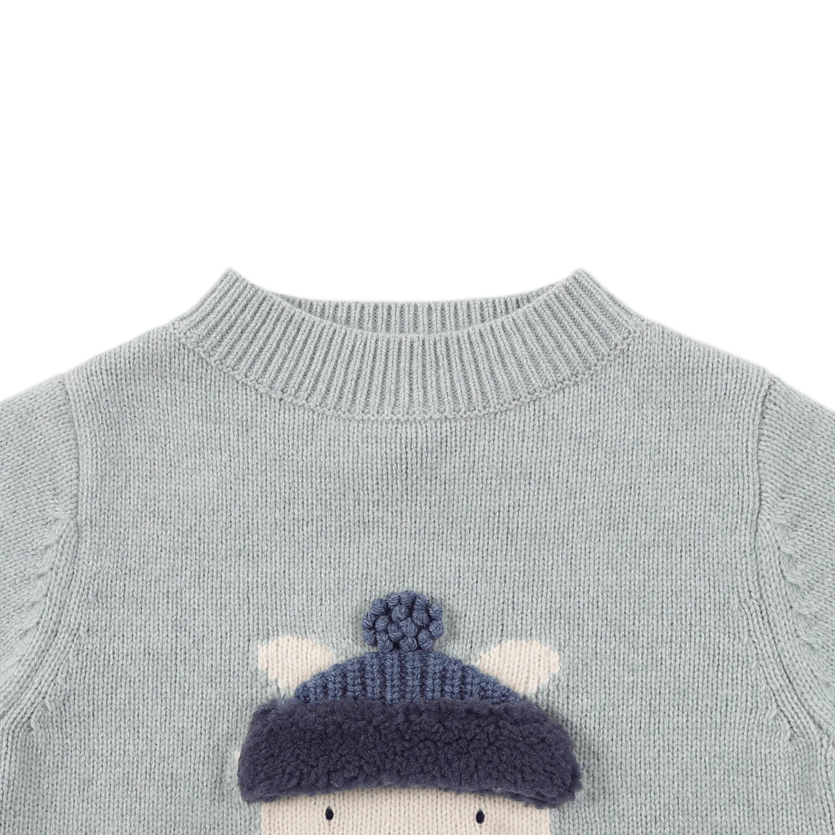 Donsje Denn Merino Wool Sweater Polar Cloud
