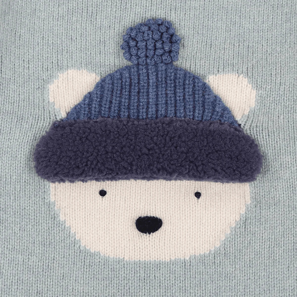 Donsje Denn Merino Wool Sweater Polar Cloud