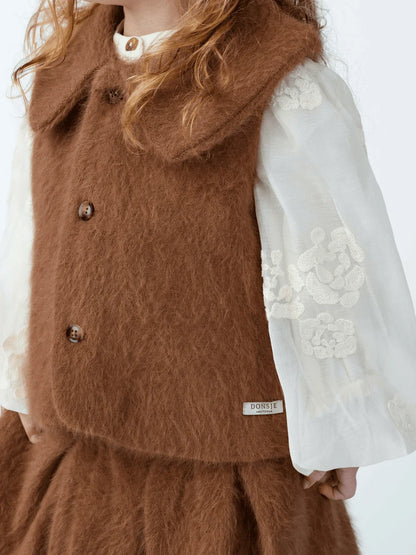 Donsje Anja Gilet Hazelnut