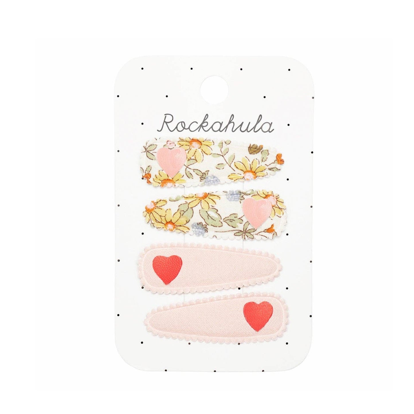 Rockahula Kids - Bramble Heart Fabric Clip Set