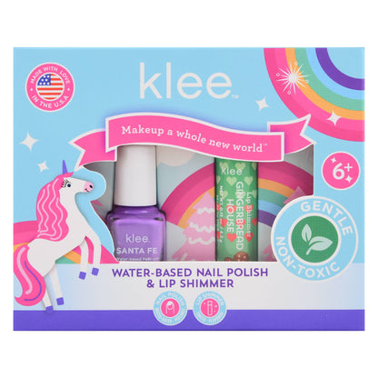 Klee Naturals - NEW! Angels' Dance - Water-Based Nail Polish Lip Shimmer Set