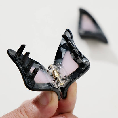 Adorro - Cat Ear Claw Clip (Set of 2) - Mini