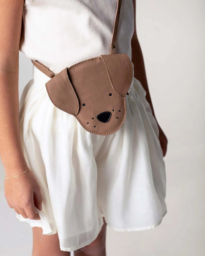 Donsje Britta Classic Purse Dog Truffle