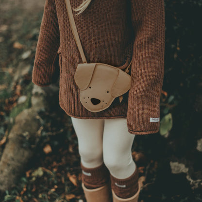 Donsje Britta Classic Purse Dog Truffle