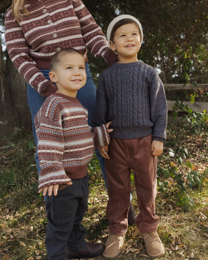 Rylee + Cru Aspen Sweater Midnight
