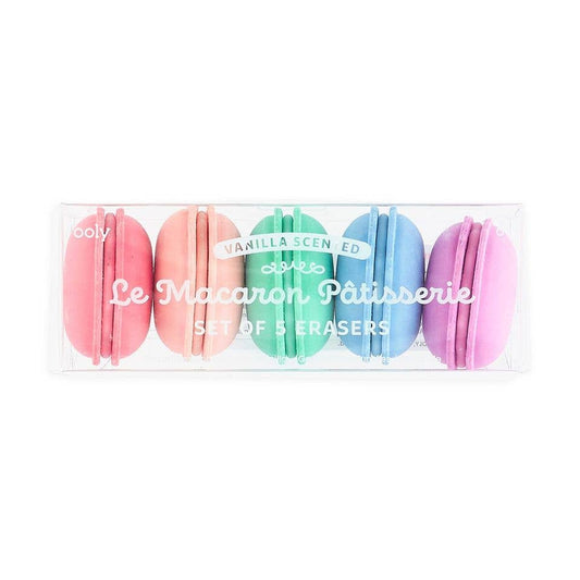 OOLY - Le Macaron Patisserie Scented Eraser - Set of 5