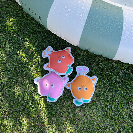 Sunnylife - Dive Buddies Poppy the Peach Multi Set of 3