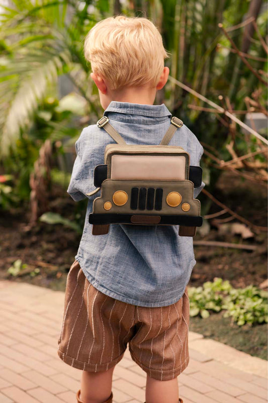 Donsje Bazzie Jeep Backpack
