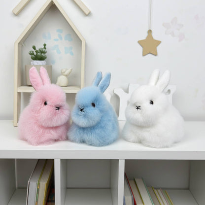 Shupaca Alpaca - Alpaca Stuffed Animal - Bunny - Micro 6" WHITE
