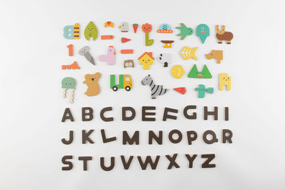 Living Refinery - Oioiooi - Magnetic Alphabet Play Set