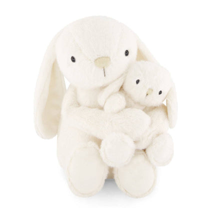 Snuggle Bunnies - Mama and Baby Bunny Plush Set - Frankie the Hugging Bunny