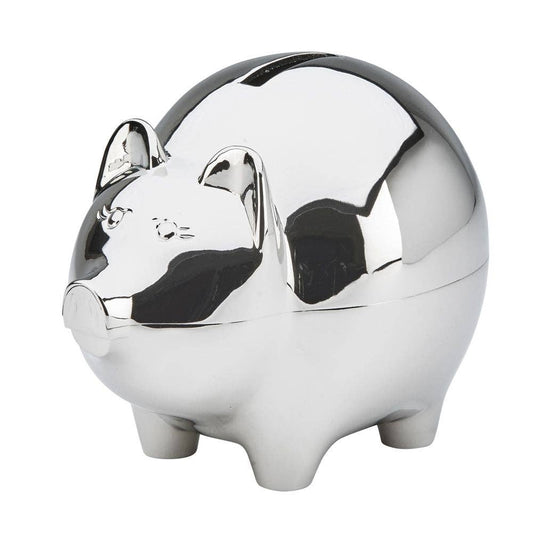 Creative Gifts International Inc. - Large Piggy Bank With Polished Finish