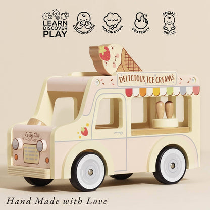 Le Toy Van, Inc. - Wooden Ice Cream Van