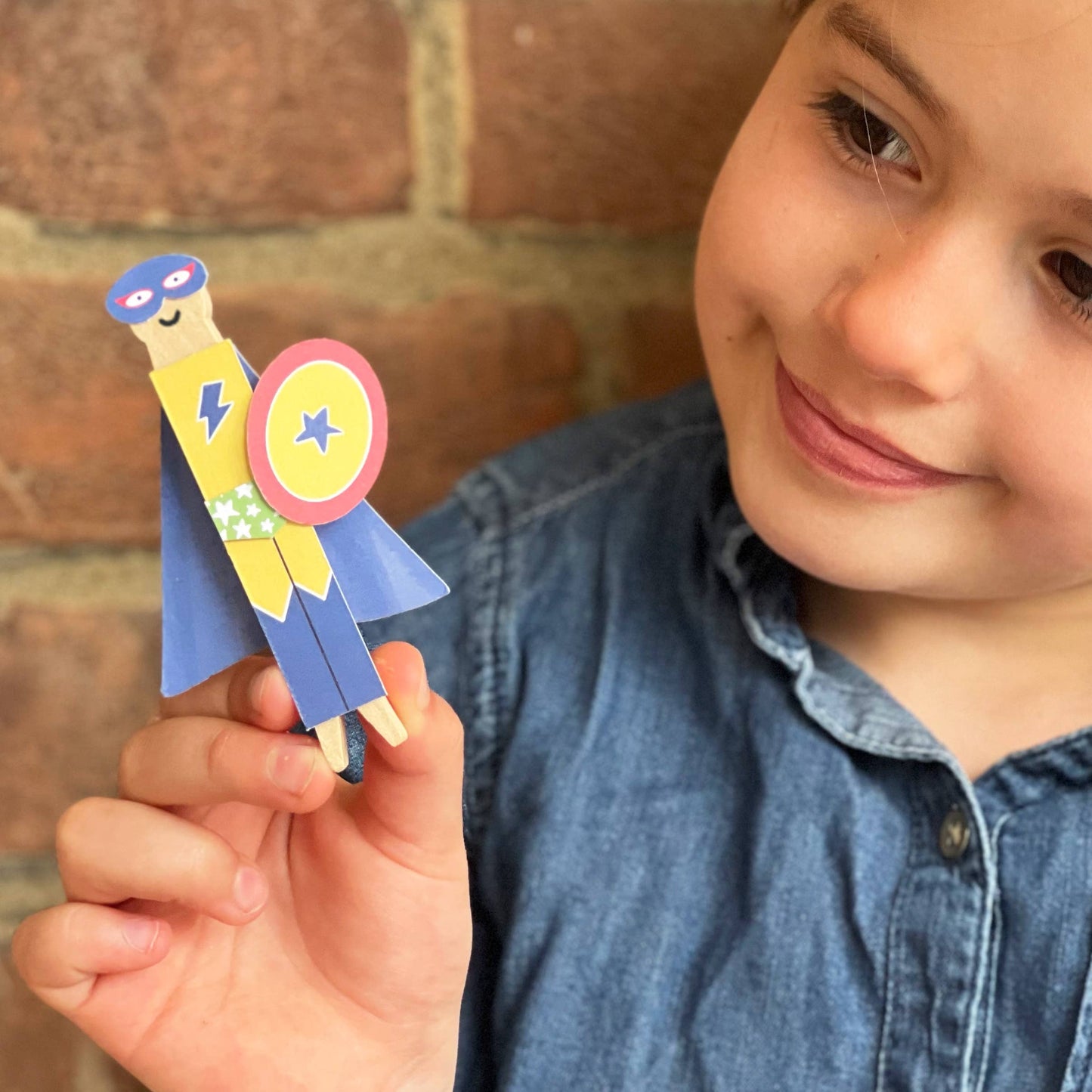 Cotton Twist - Make Your Own Superhero Peg Doll