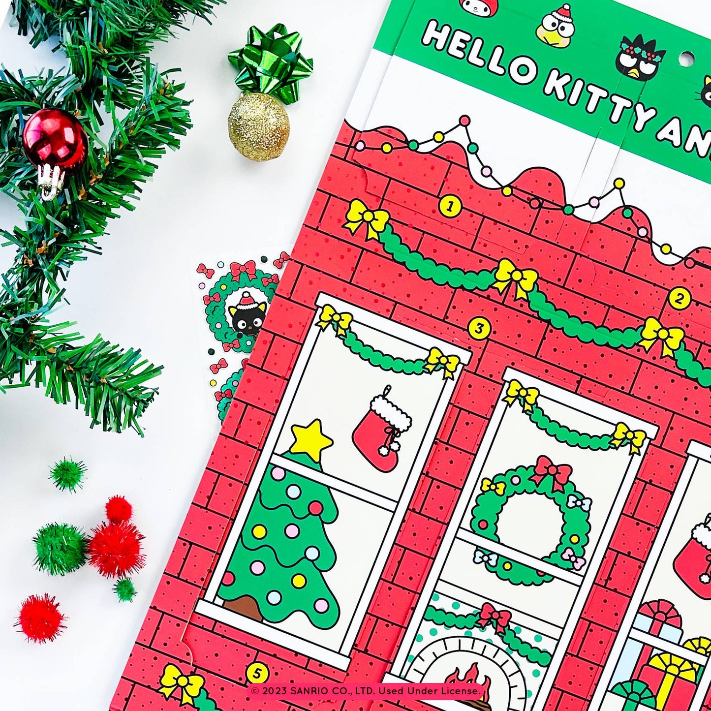 Pipsticks - Hello Kitty And Friends Christmas Sticker Advent