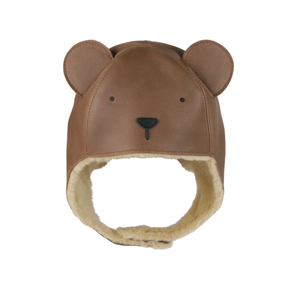 Donsje Kapi Classic Hat Bear Cognac