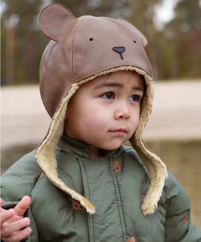 Donsje Kapi Classic Hat Bear Cognac