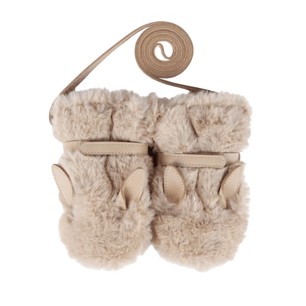 Donsje Richy Mittens Bunny Beige