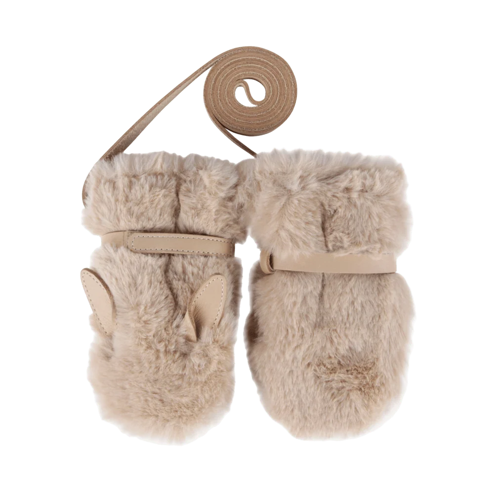 Donsje Richy Mittens Bunny Beige