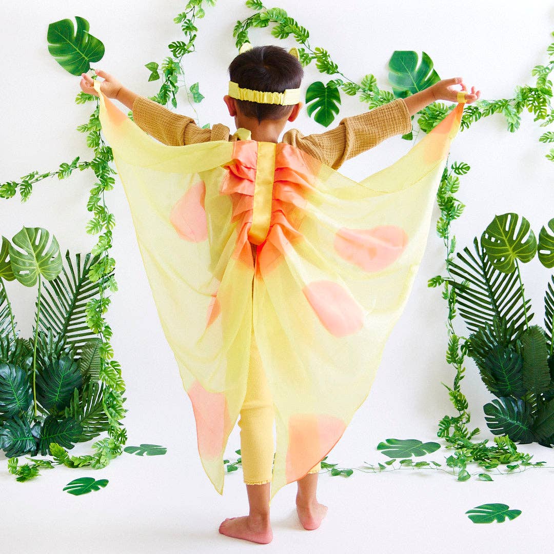 Sarah’s Silks - Yellow Butterfly Costume