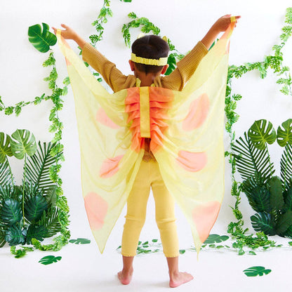 Sarah’s Silks - Yellow Butterfly Costume