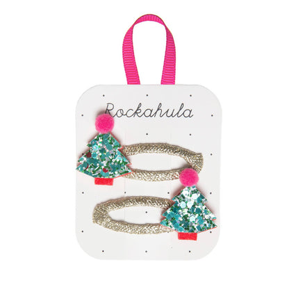 Rockahula Kids - Christmas Tree Glitter Clips