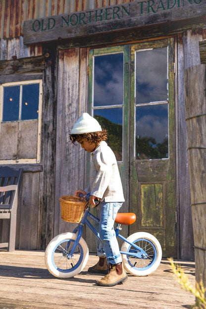 Banwood Inc - BANWOOD BALANCE BIKE FIRST GO VINTAGE - BLUE