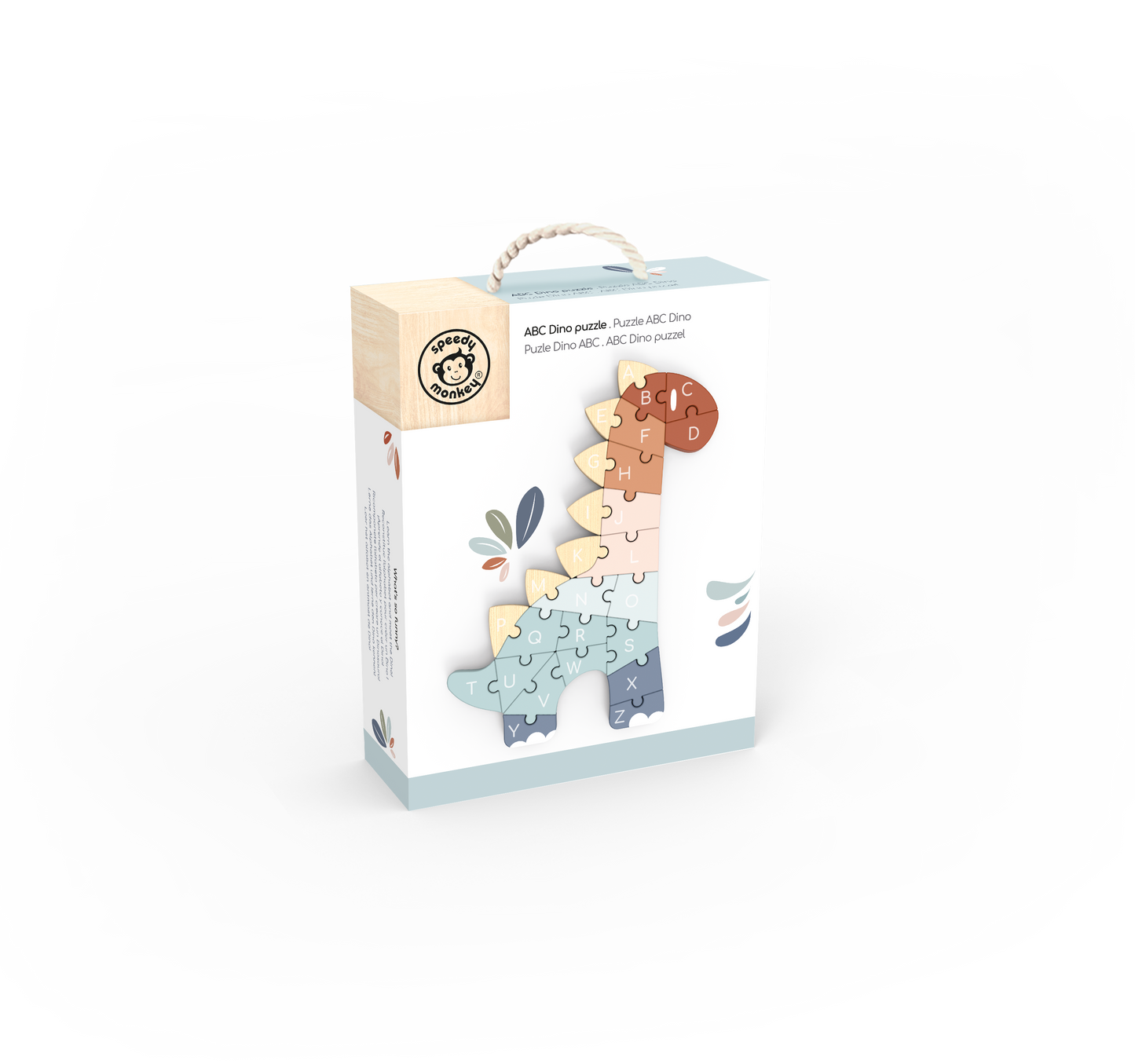 Speedy Monkey - ABC Dino puzzle