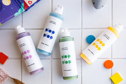 Living Refinery - Plop Plop Natural Color Bubble Bath - Mystery Purple (230g)