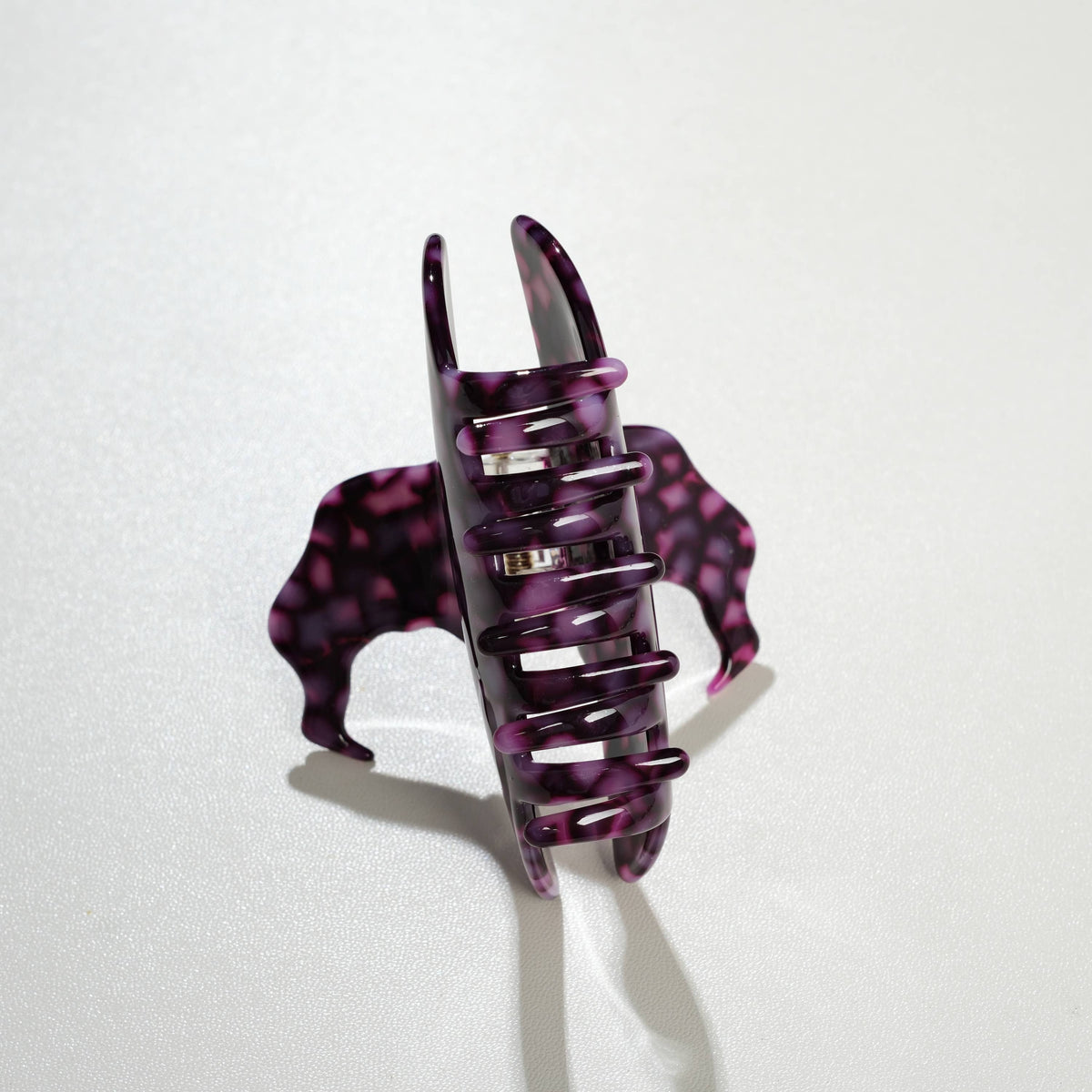 Adorro - Stained Glass Witch Hat Claw Clip - Medium
