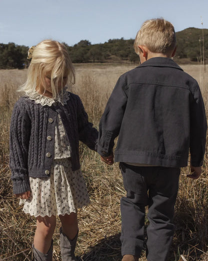 Rylee + Cru Chore Coat Midnight