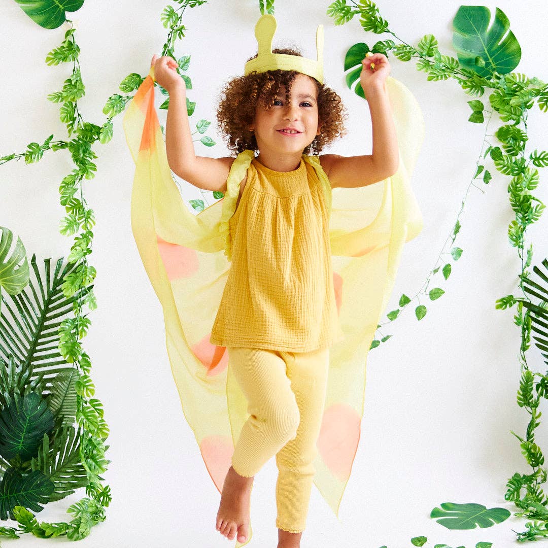 Sarah’s Silks - Yellow Butterfly Costume