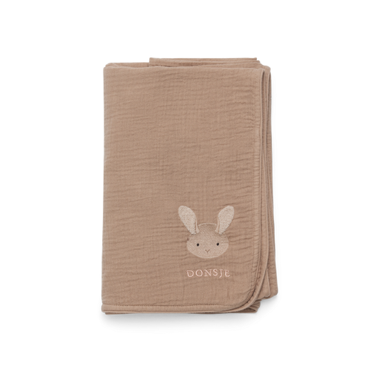 Donsje Ploekie Muslin Blanket - Bunny