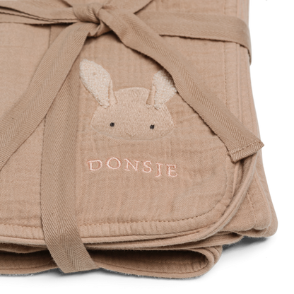 Donsje Ploekie Muslin Blanket - Bunny