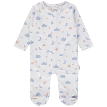 Pimalu - FOOTIE - MOON AND STARS (BLUE)