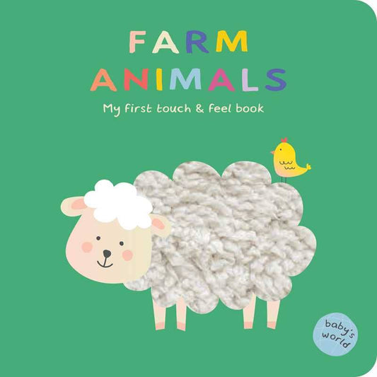 Simon & Schuster - Farm Animals: My First Touch & Feel Book by