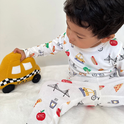 Estella - Organic Taxi Stuffed Toy - Medium