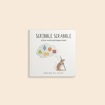Paige Tate & Co. - Scribble Scrabble: A Board Book of First Words