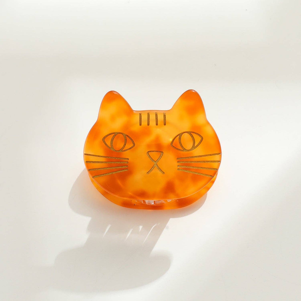 Adorro - Ginger Cat Claw Clip