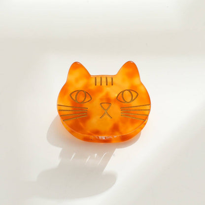 Adorro - Ginger Cat Claw Clip