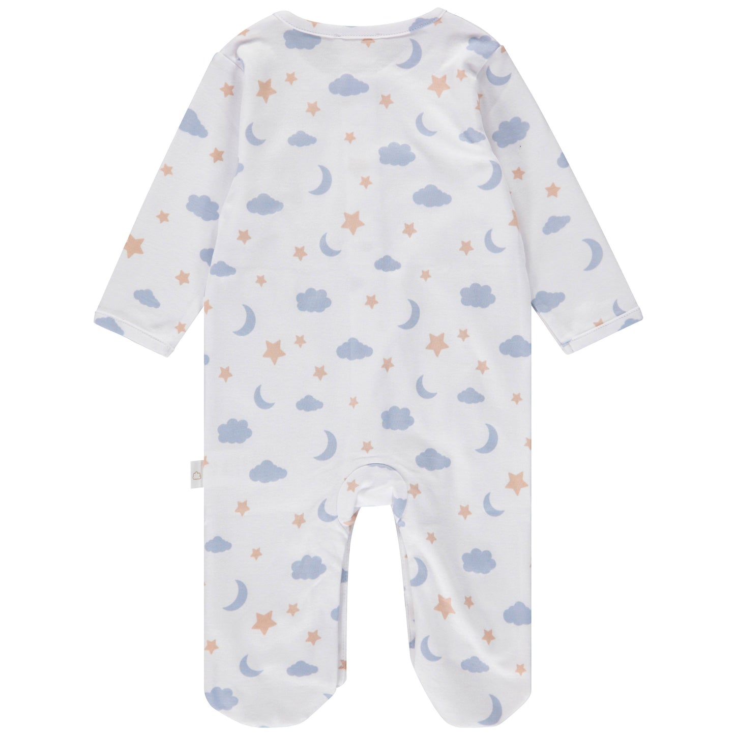 Pimalu - FOOTIE - MOON AND STARS (BLUE)