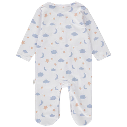 Pimalu - FOOTIE - MOON AND STARS (BLUE)
