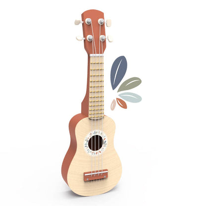 Speedy Monkey - Multicolor Wooden Toy Ukulele