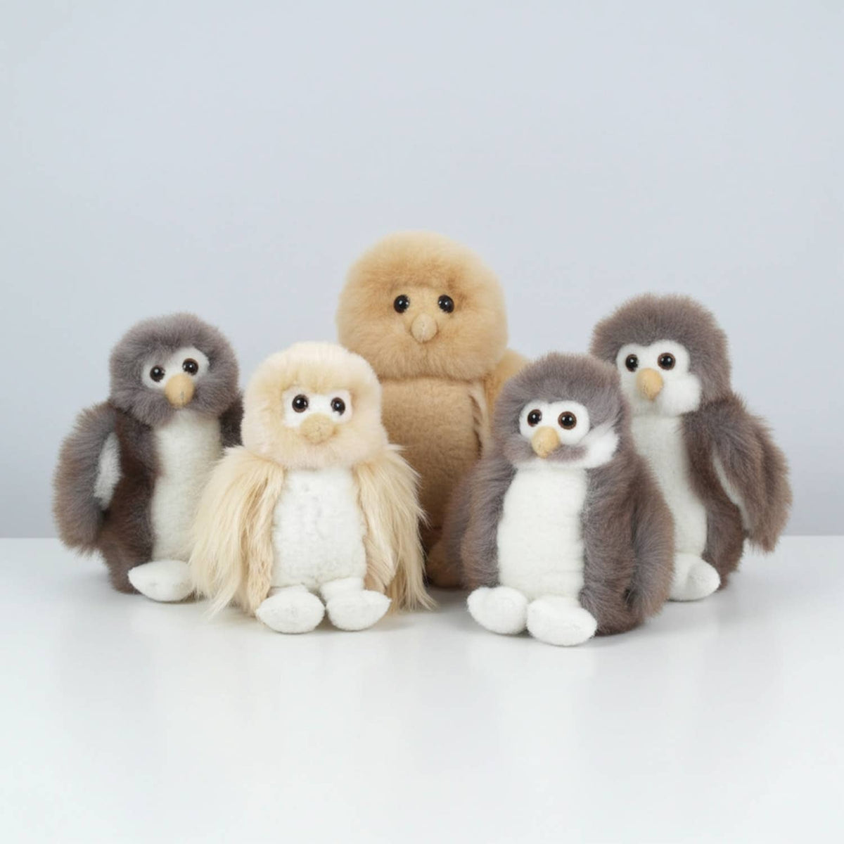 Shupaca Alpaca - Alpaca Stuffed Animal - Owl Large