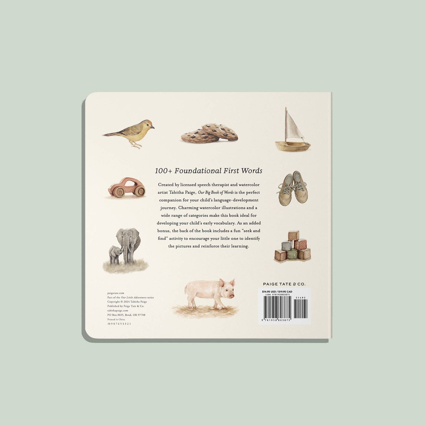 Paige Tate & Co. - Our Big Book of First Words (Board Book)