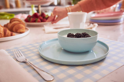 Recette - Plate and Bowl Set | Seafoam
