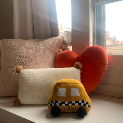 Estella - Organic Taxi Stuffed Toy - Medium