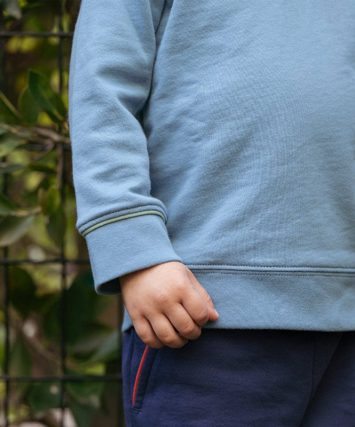 Oso & Me - Remy Sweatshirt, Dusty Blue